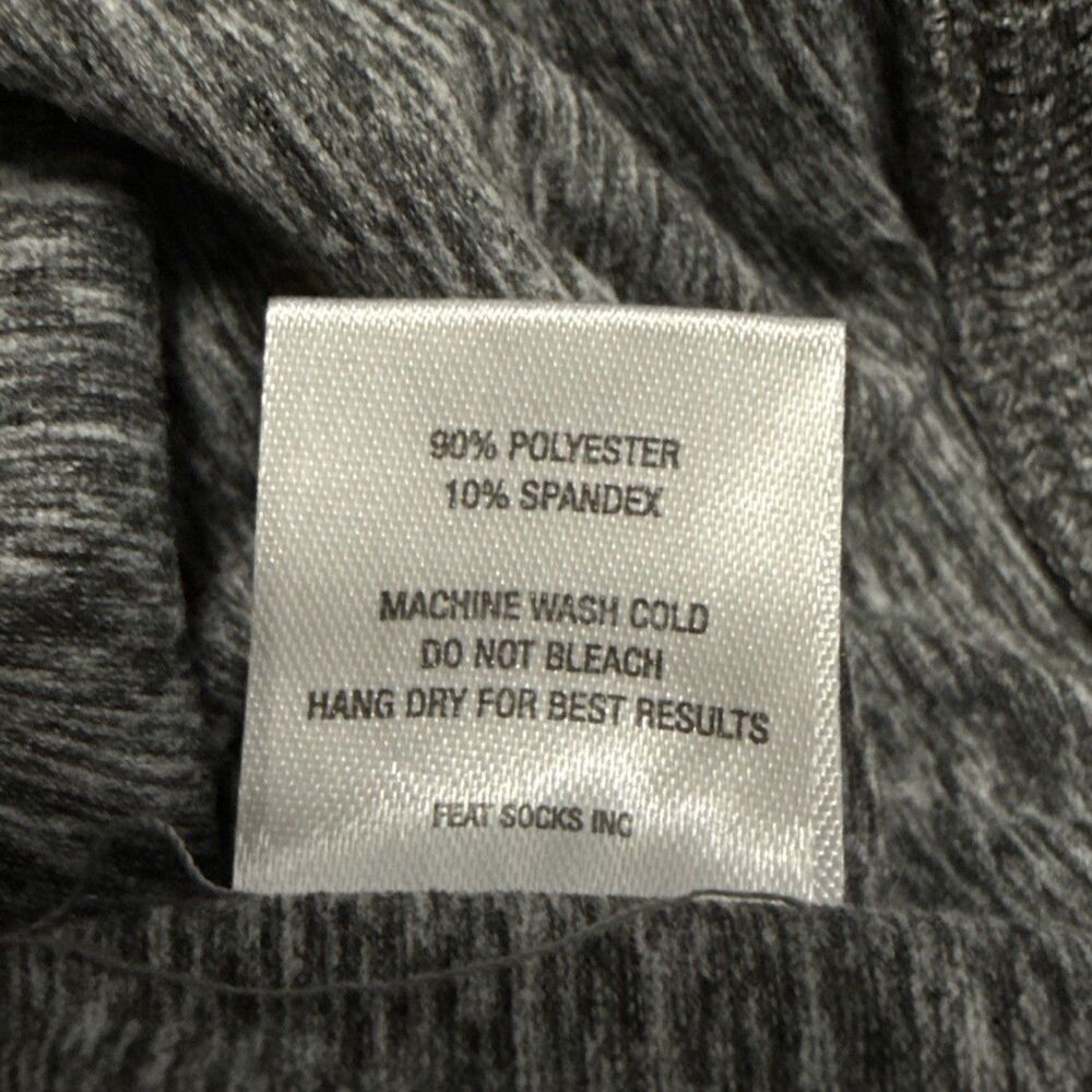 Feat Small Unisex Hoodie Flowtech Roam Heather Grey NWT - Picture 5 of 10
